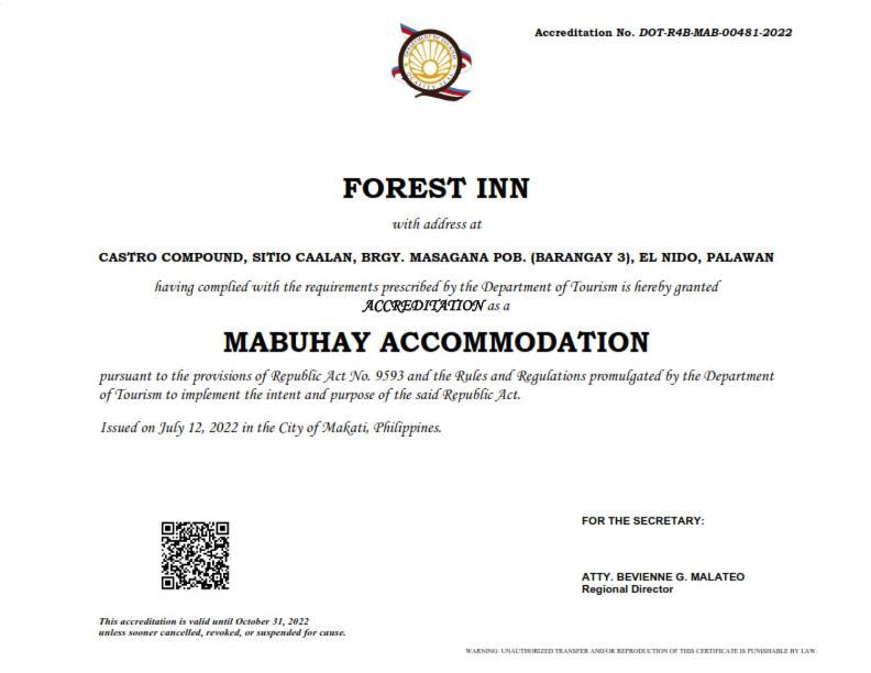 Forest Inn El Nido Buitenkant foto